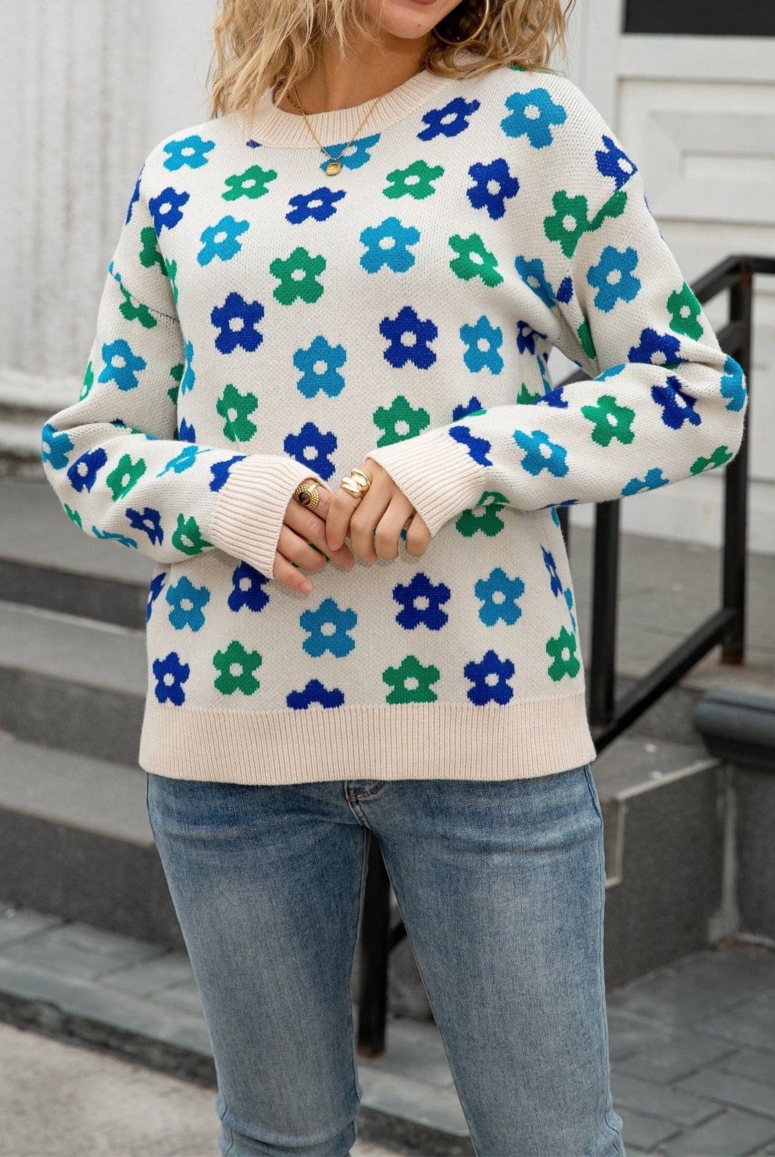 Work Of Art Daisy Sweater-Tops-Krush Kandy, Women's Online Fashion Boutique Located in Phoenix, Arizona (Scottsdale Area)