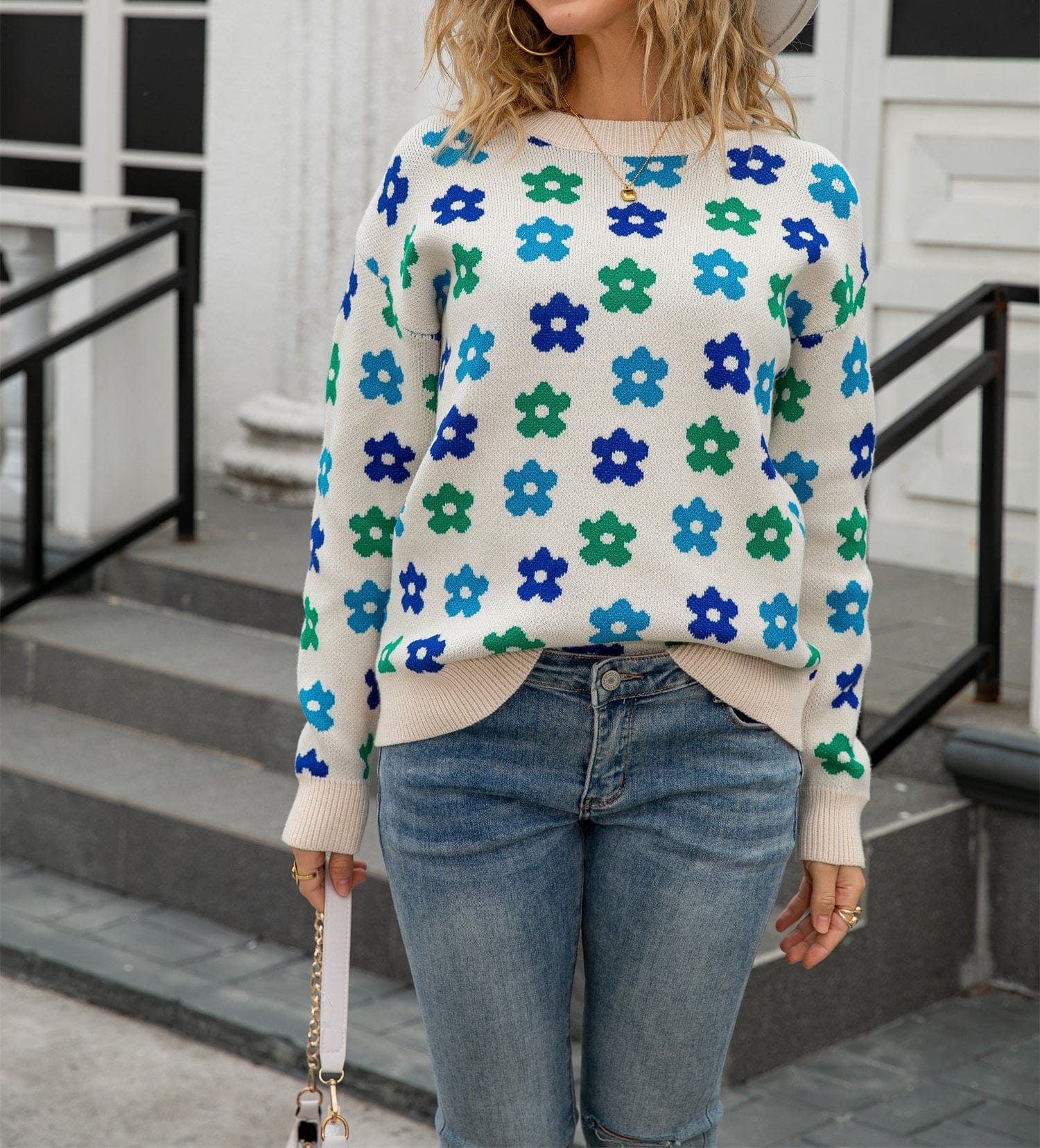 Work Of Art Daisy Sweater-Tops-Krush Kandy, Women's Online Fashion Boutique Located in Phoenix, Arizona (Scottsdale Area)