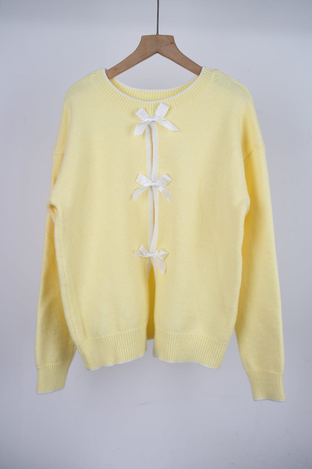 Pretty As A Bow Sweater-Tops-Krush Kandy, Women's Online Fashion Boutique Located in Phoenix, Arizona (Scottsdale Area)