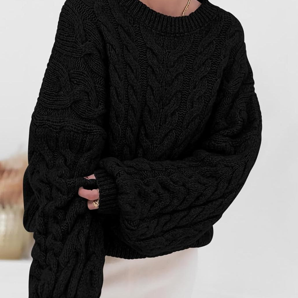 Comfort Krush Oversized Knit Sweater-Sweaters-Krush Kandy, Women's Online Fashion Boutique Located in Phoenix, Arizona (Scottsdale Area)