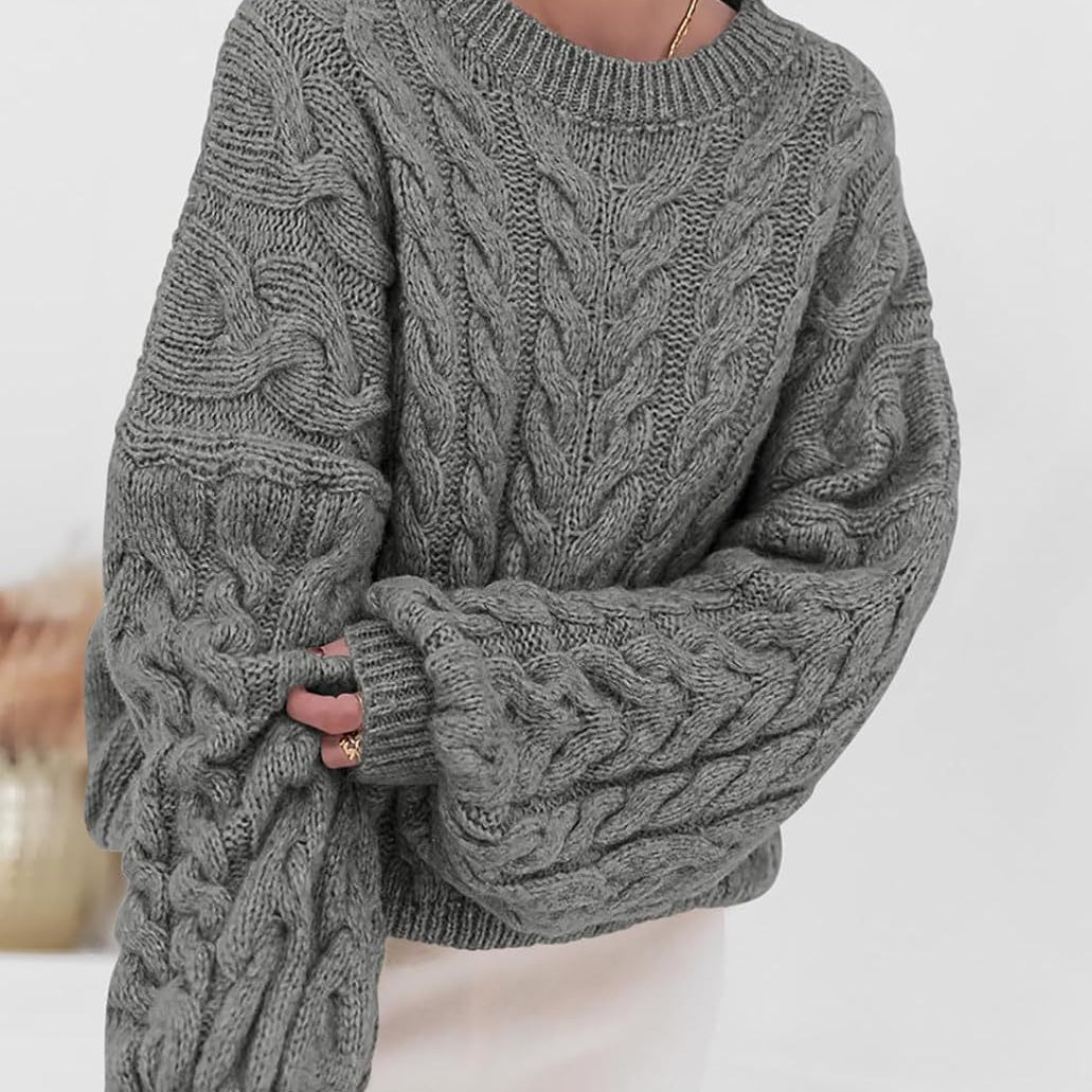 Comfort Krush Oversized Knit Sweater-Sweaters-Krush Kandy, Women's Online Fashion Boutique Located in Phoenix, Arizona (Scottsdale Area)