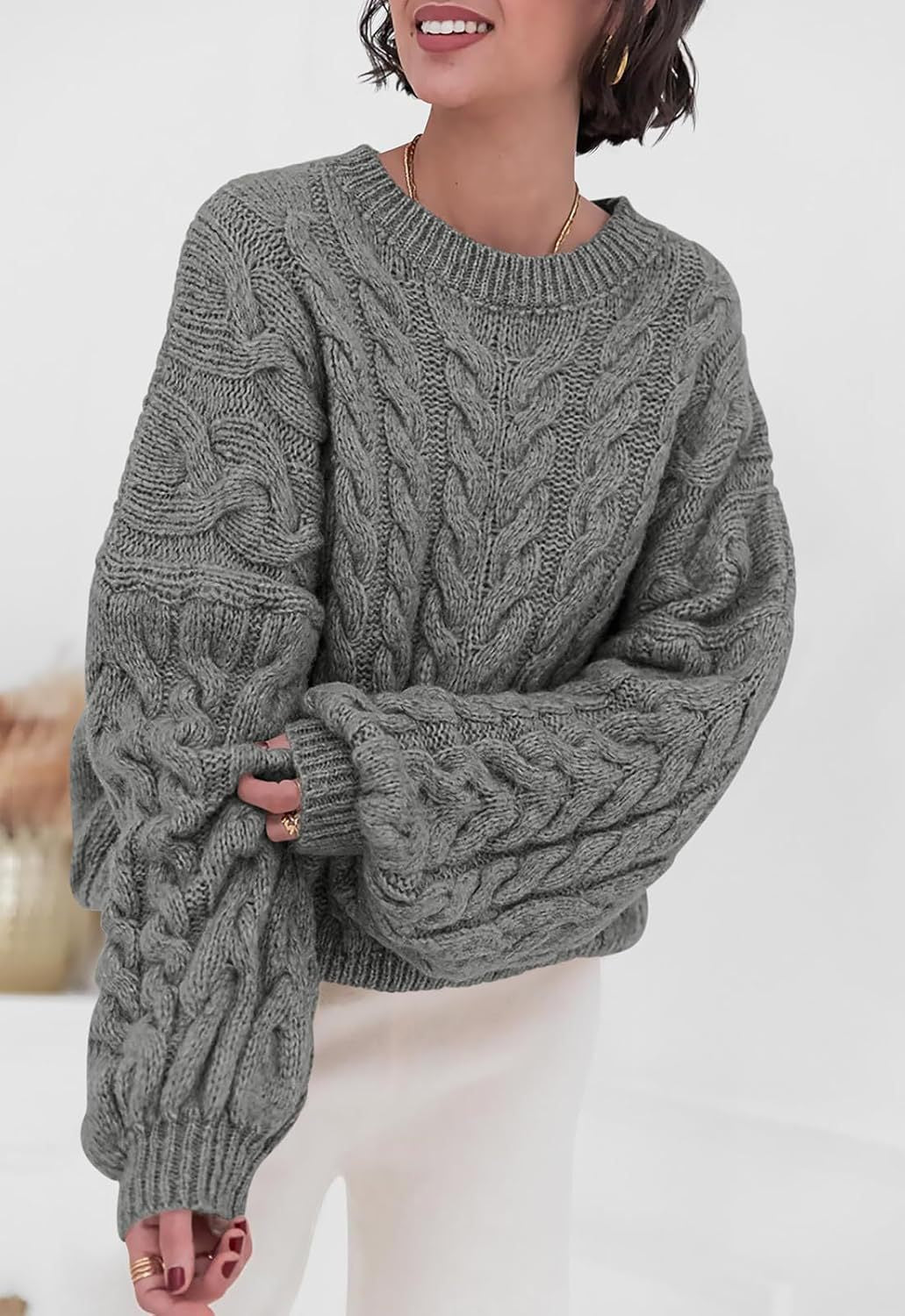 Comfort Krush Oversized Knit Sweater-Sweaters-Krush Kandy, Women's Online Fashion Boutique Located in Phoenix, Arizona (Scottsdale Area)
