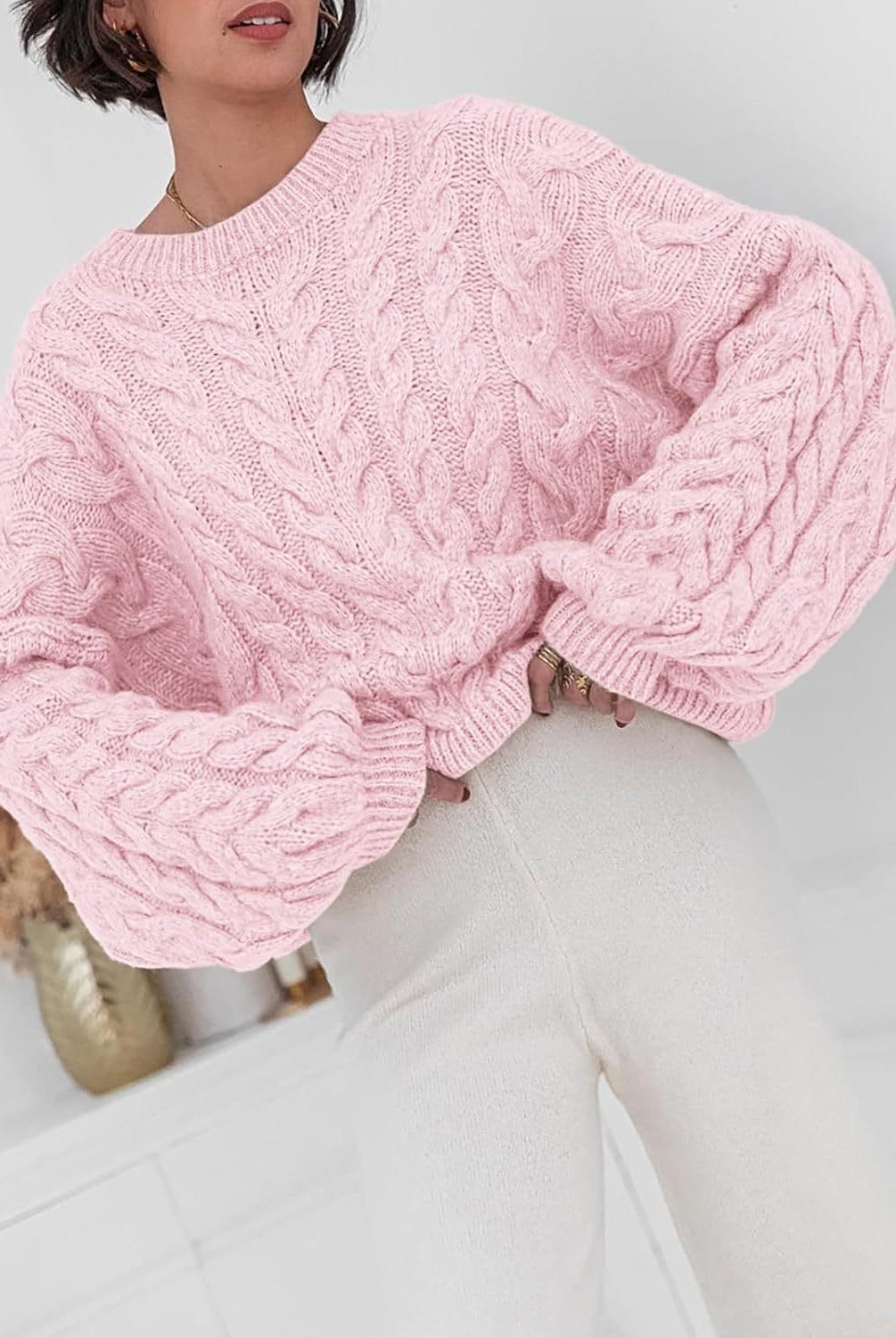 Comfort Krush Oversized Knit Sweater-Sweaters-Krush Kandy, Women's Online Fashion Boutique Located in Phoenix, Arizona (Scottsdale Area)