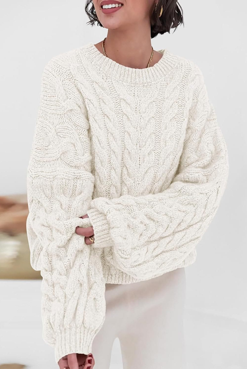 Comfort Krush Oversized Knit Sweater-Sweaters-Krush Kandy, Women's Online Fashion Boutique Located in Phoenix, Arizona (Scottsdale Area)