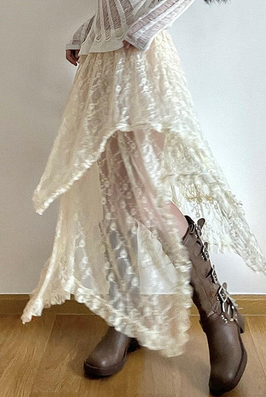 Enchanted Lace Layered Skirt-Skirts-Krush Kandy, Women's Online Fashion Boutique Located in Phoenix, Arizona (Scottsdale Area)