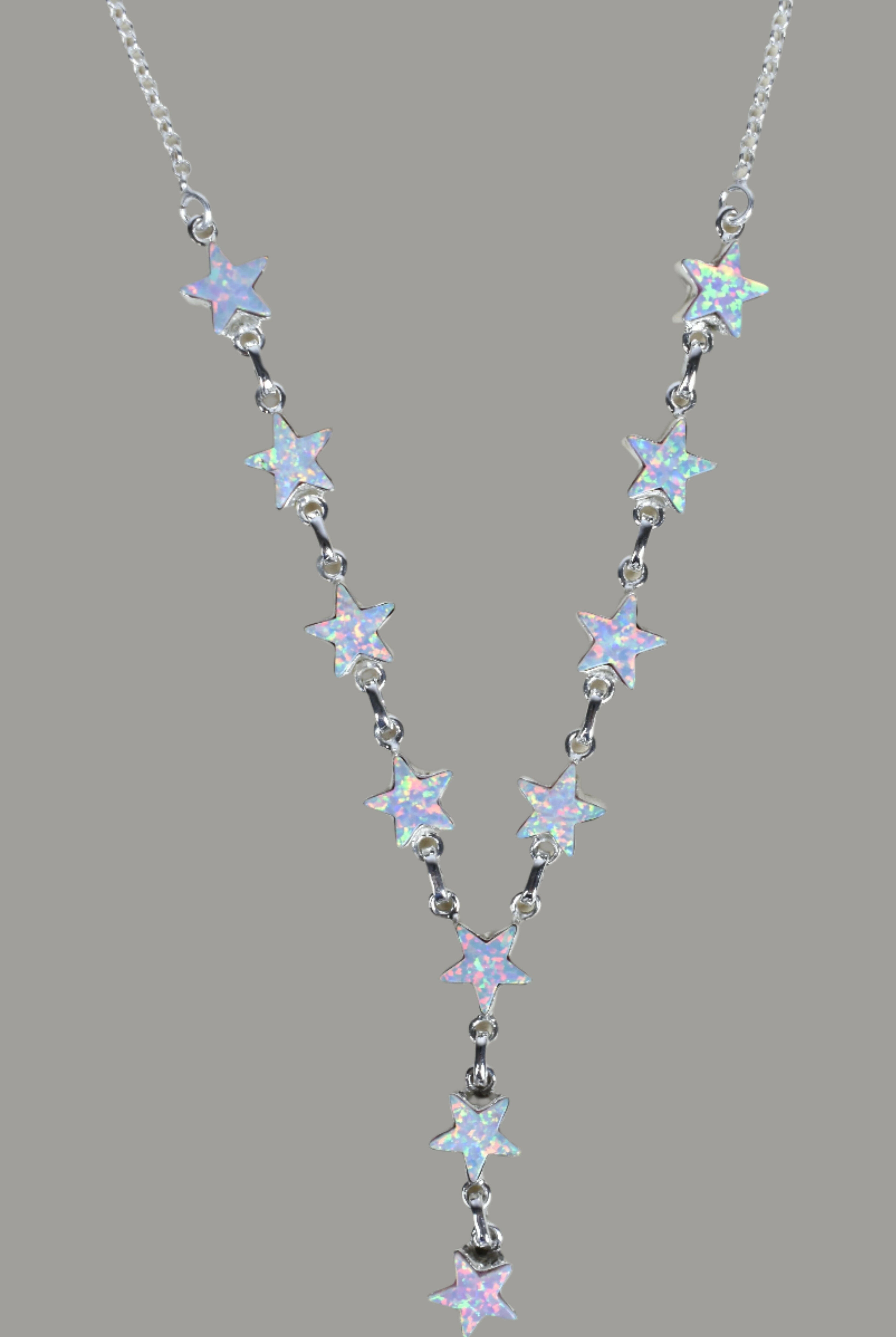 Star Studded Cast Necklace-Chain Necklaces-Krush Kandy, Women's Online Fashion Boutique Located in Phoenix, Arizona (Scottsdale Area)