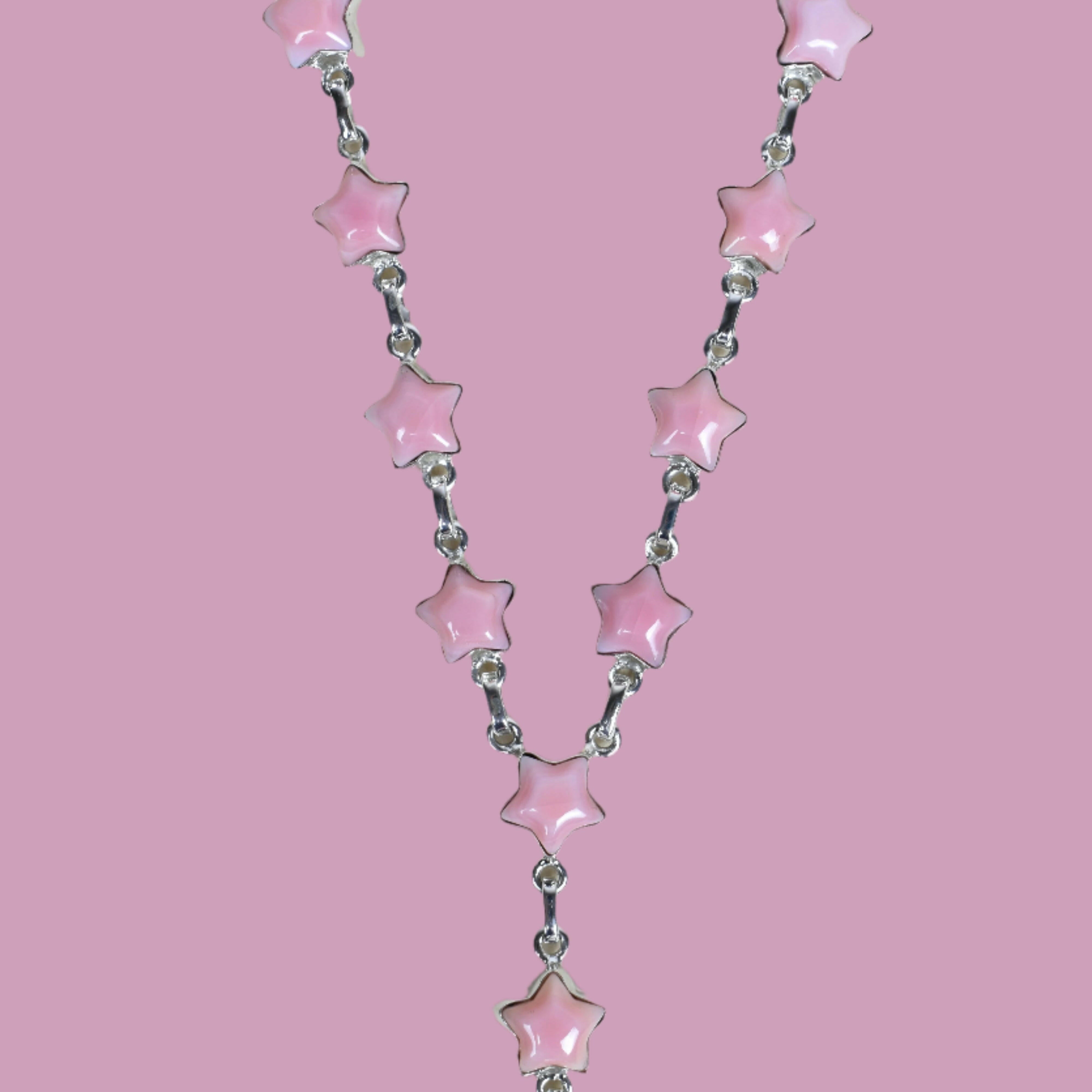 Star Studded Cast Necklace-Chain Necklaces-Krush Kandy, Women's Online Fashion Boutique Located in Phoenix, Arizona (Scottsdale Area)