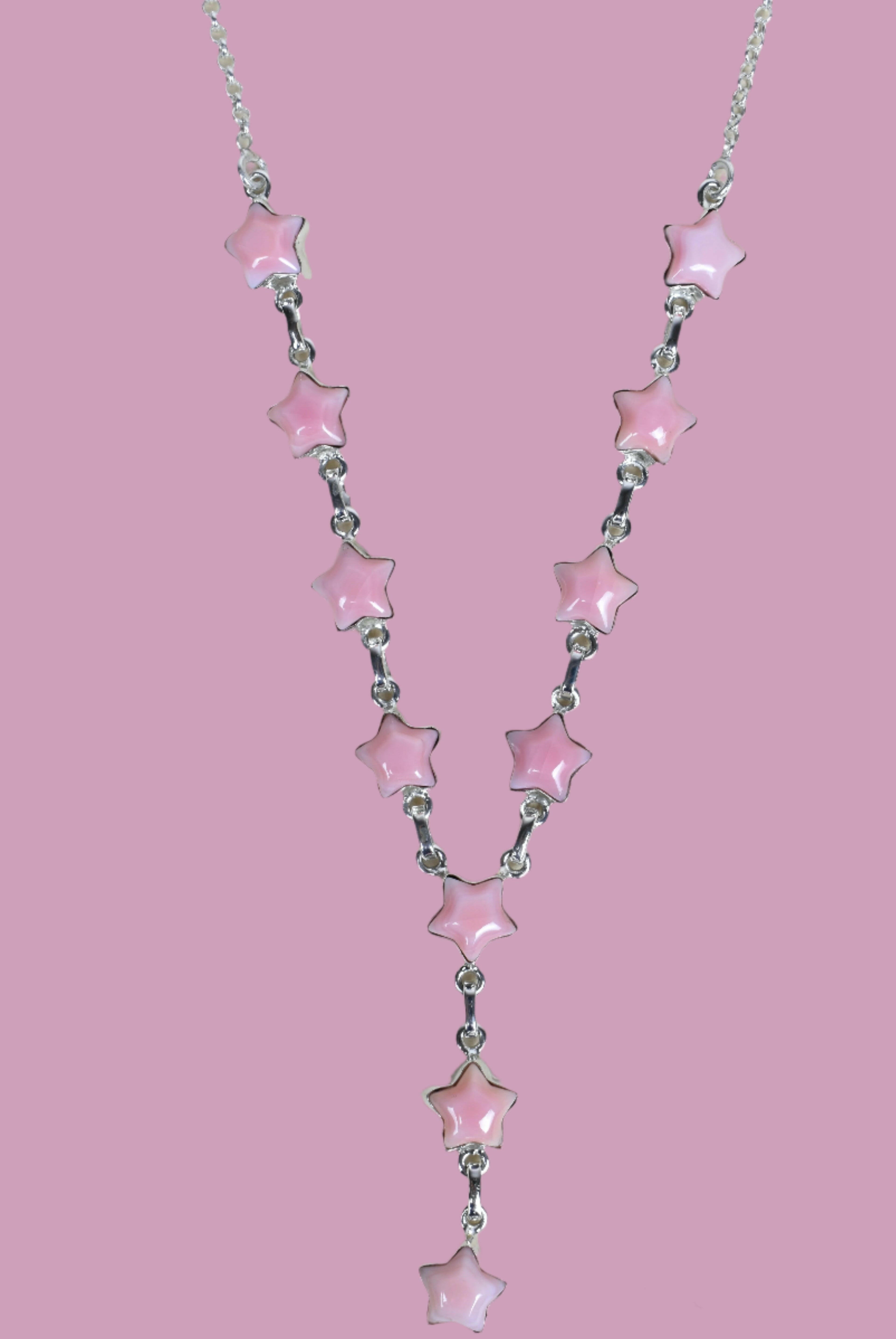 Star Studded Cast Necklace-Chain Necklaces-Krush Kandy, Women's Online Fashion Boutique Located in Phoenix, Arizona (Scottsdale Area)
