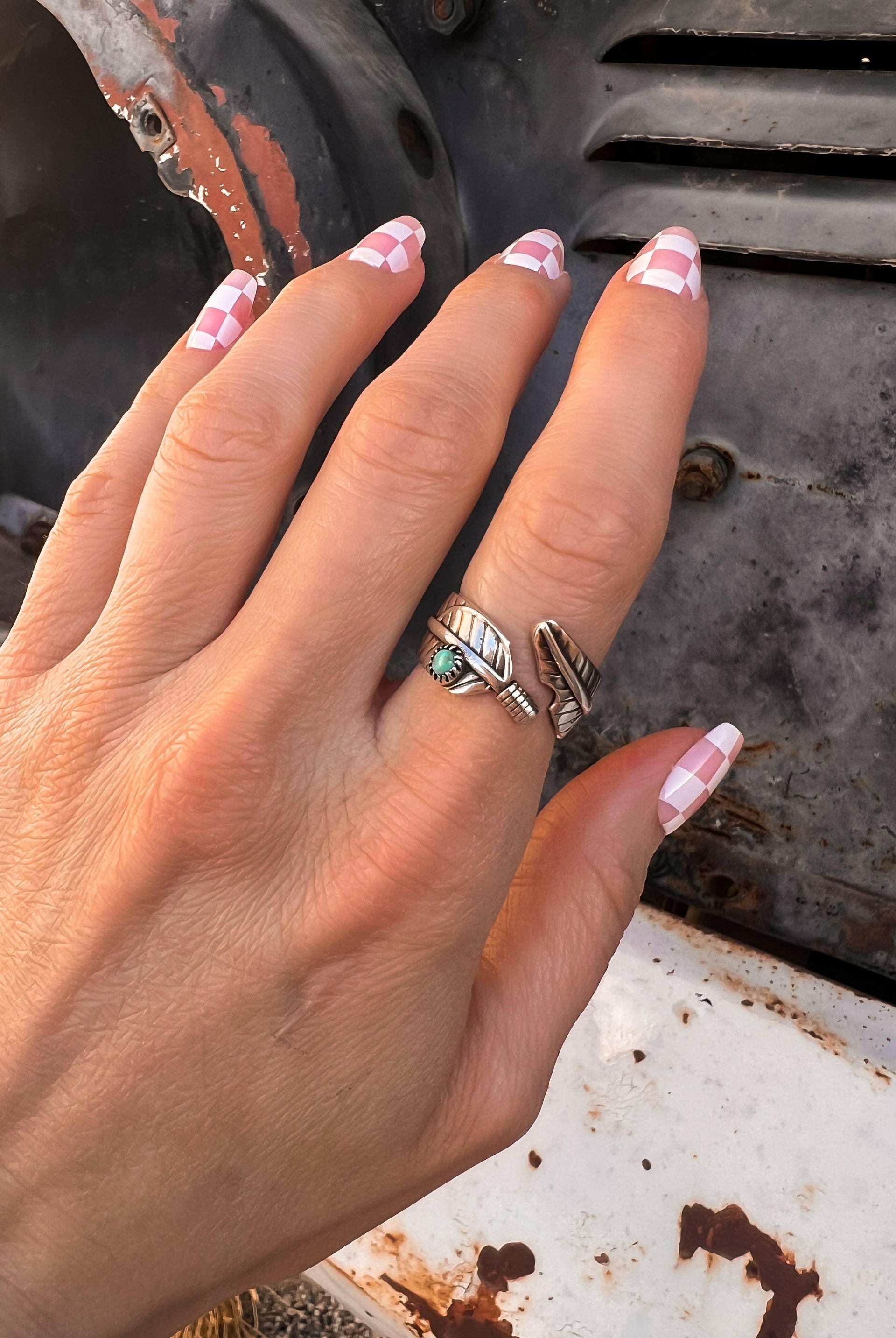 Free Flying Boho Feather Sterling Silver Ring MADE TO ORDER-Wrap Rings-Krush Kandy, Women's Online Fashion Boutique Located in Phoenix, Arizona (Scottsdale Area)
