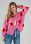 Once Upon A Tie Multi Pattern Knit Sweater-Sweaters-Krush Kandy, Women's Online Fashion Boutique Located in Phoenix, Arizona (Scottsdale Area)