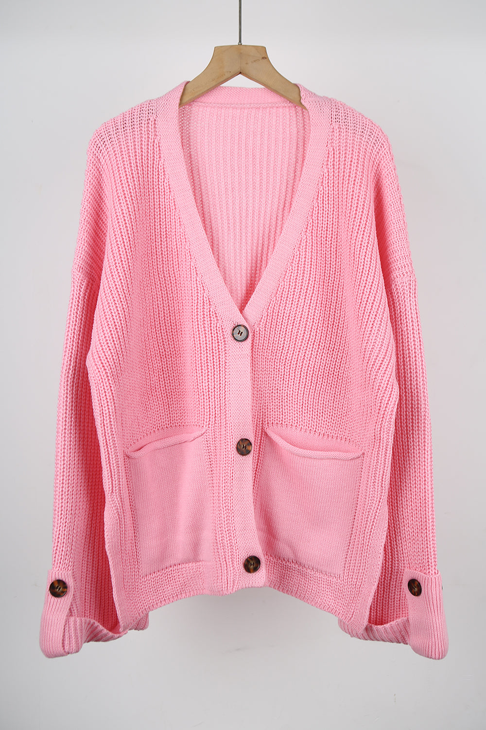 Everyday Basic Button Cardigan-Tops-Krush Kandy, Women's Online Fashion Boutique Located in Phoenix, Arizona (Scottsdale Area)