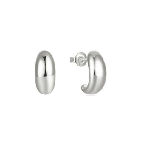 Sterling Geometric Minimalist Stud Earrings-Earrings-Krush Kandy, Women's Online Fashion Boutique Located in Phoenix, Arizona (Scottsdale Area)