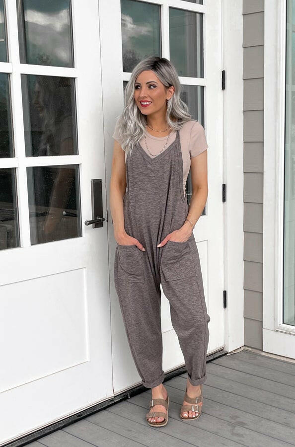 The Tara Pocketed Jumpsuit | S-XL, 4 Colors-Jumpsuits & Rompers-Krush Kandy, Women's Online Fashion Boutique Located in Phoenix, Arizona (Scottsdale Area)