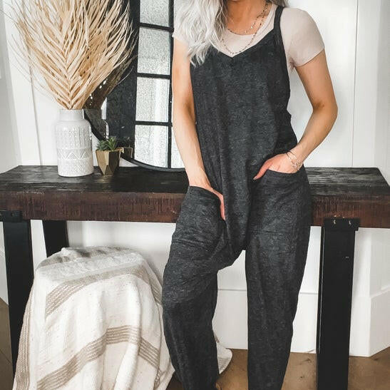 The Tara Pocketed Jumpsuit | S-XL, 4 Colors-Jumpsuits & Rompers-Krush Kandy, Women's Online Fashion Boutique Located in Phoenix, Arizona (Scottsdale Area)