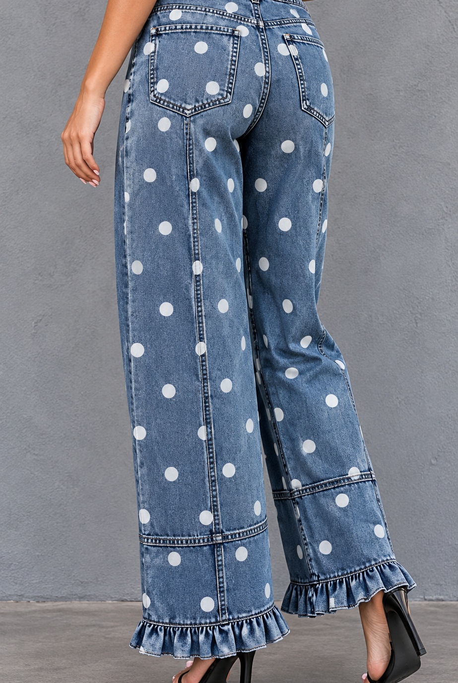 Polka Dot Wide-Leg Jeans Studio Look.png