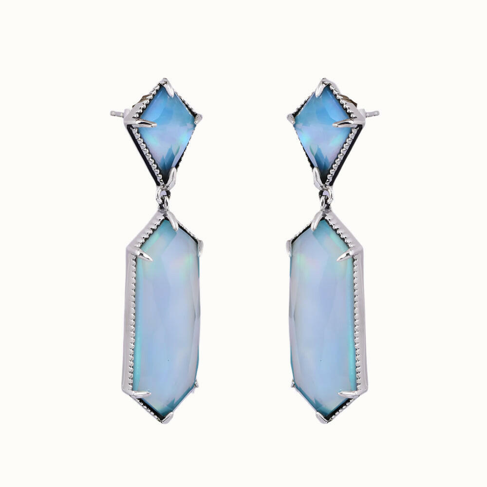 Life Of The Party Stone Earrings-Earrings-Krush Kandy, Women's Online Fashion Boutique Located in Phoenix, Arizona (Scottsdale Area)