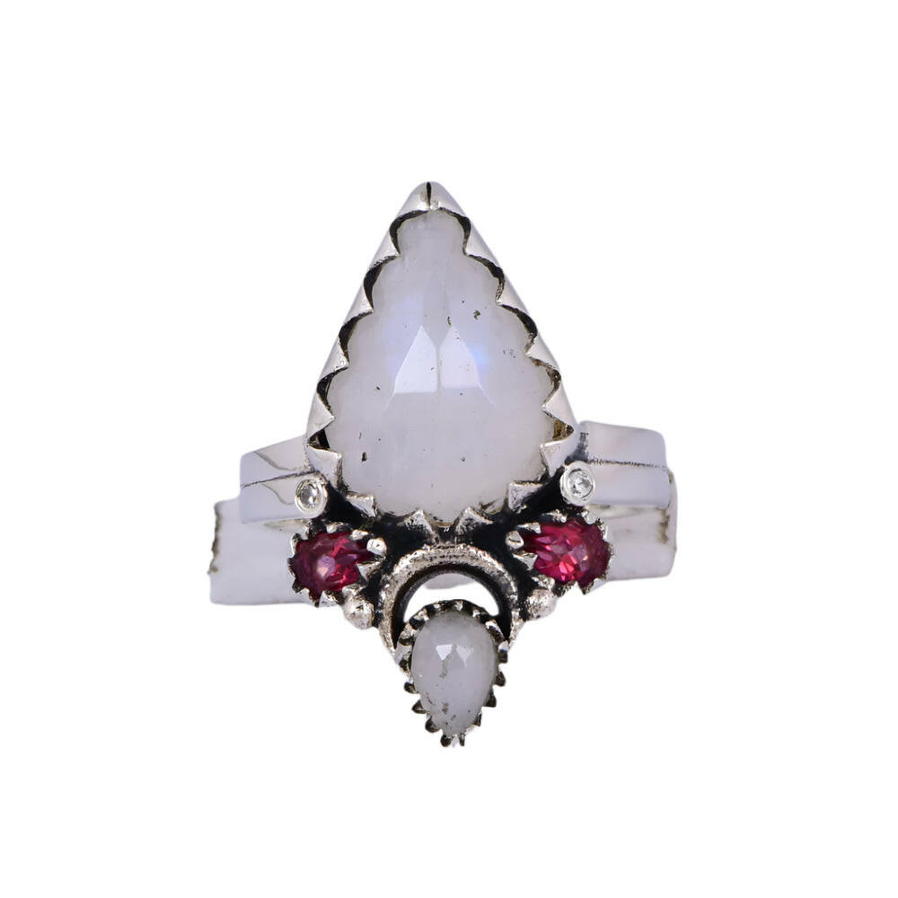 Under The Moon Kandy Stone Rings-Rings-Krush Kandy, Women's Online Fashion Boutique Located in Phoenix, Arizona (Scottsdale Area)