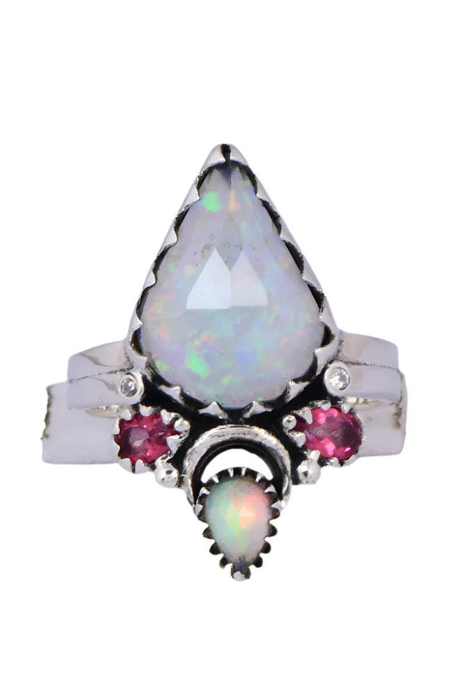 Under The Moon Kandy Stone Rings-Rings-Krush Kandy, Women's Online Fashion Boutique Located in Phoenix, Arizona (Scottsdale Area)