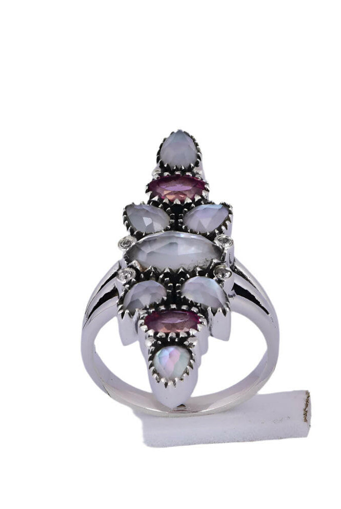 Ethereal Elegance Stone Rings-Rings-Krush Kandy, Women's Online Fashion Boutique Located in Phoenix, Arizona (Scottsdale Area)