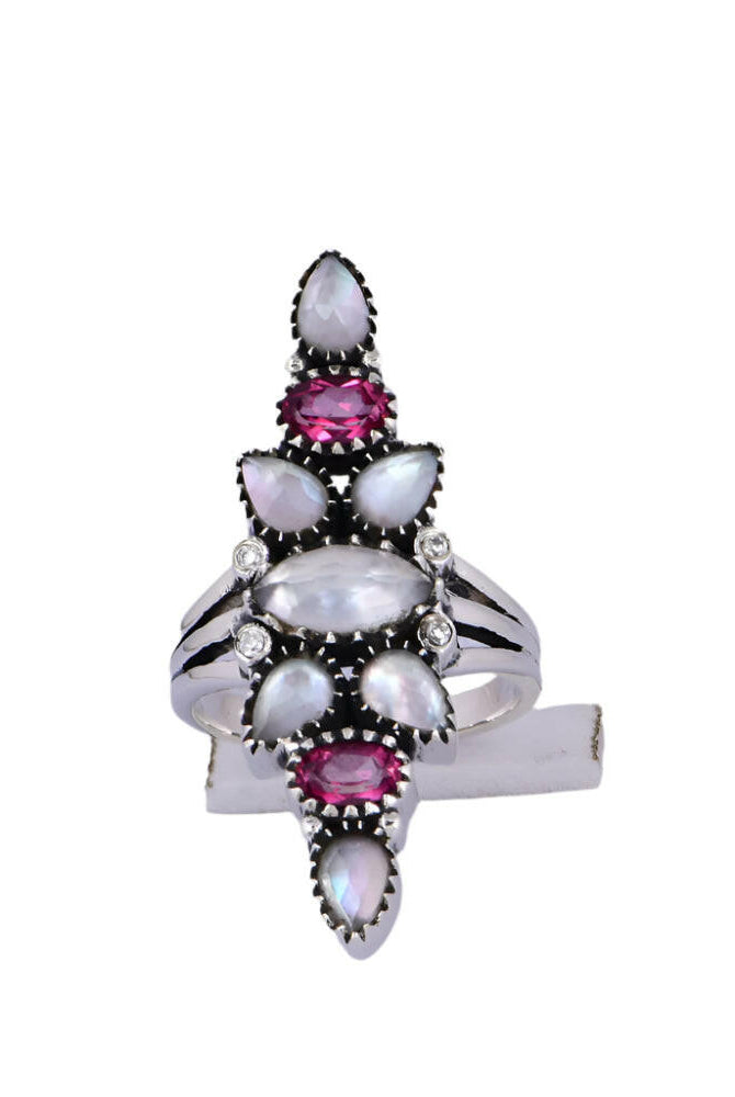 Ethereal Elegance Stone Rings-Rings-Krush Kandy, Women's Online Fashion Boutique Located in Phoenix, Arizona (Scottsdale Area)
