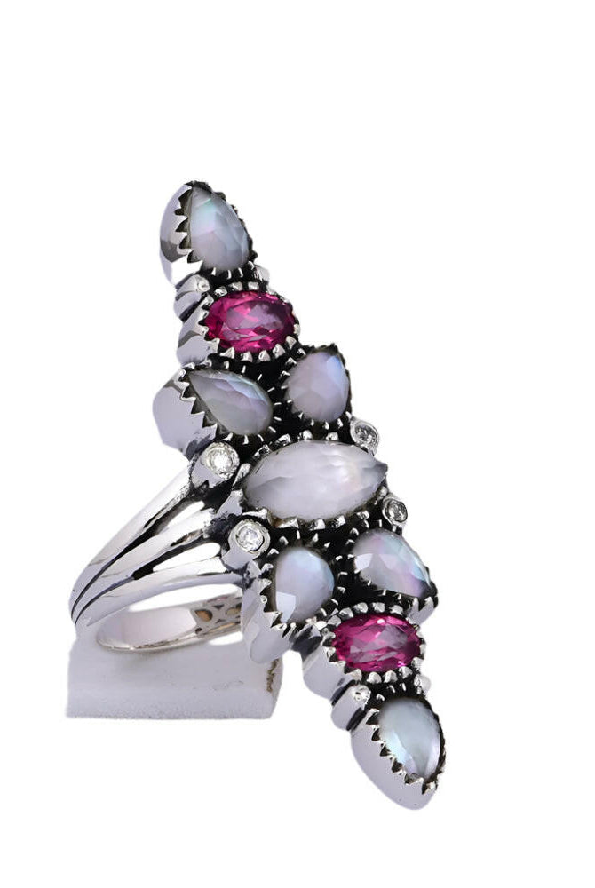 Ethereal Elegance Stone Rings-Rings-Krush Kandy, Women's Online Fashion Boutique Located in Phoenix, Arizona (Scottsdale Area)