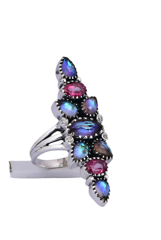 Ethereal Elegance Stone Rings-Rings-Krush Kandy, Women's Online Fashion Boutique Located in Phoenix, Arizona (Scottsdale Area)