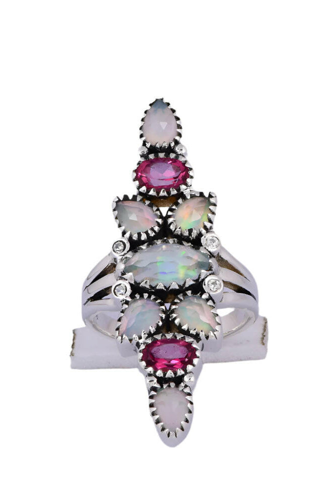Ethereal Elegance Stone Rings-Rings-Krush Kandy, Women's Online Fashion Boutique Located in Phoenix, Arizona (Scottsdale Area)