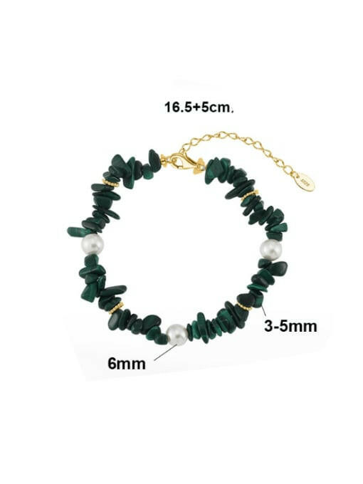 Freshwater Pearl & Malachite Bracelet-Bracelets-Krush Kandy, Women's Online Fashion Boutique Located in Phoenix, Arizona (Scottsdale Area)