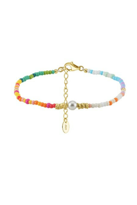 Sunset Stones Beaded Minimalist Bracelet-Bracelets-Krush Kandy, Women's Online Fashion Boutique Located in Phoenix, Arizona (Scottsdale Area)