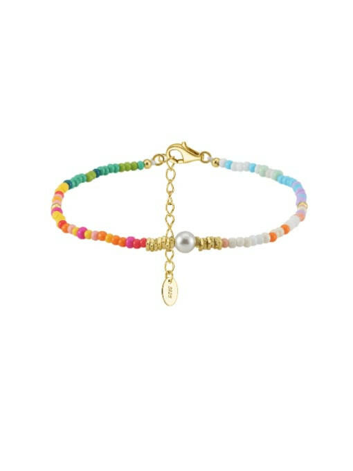 Sunset Stones Beaded Minimalist Bracelet-Bracelets-Krush Kandy, Women's Online Fashion Boutique Located in Phoenix, Arizona (Scottsdale Area)