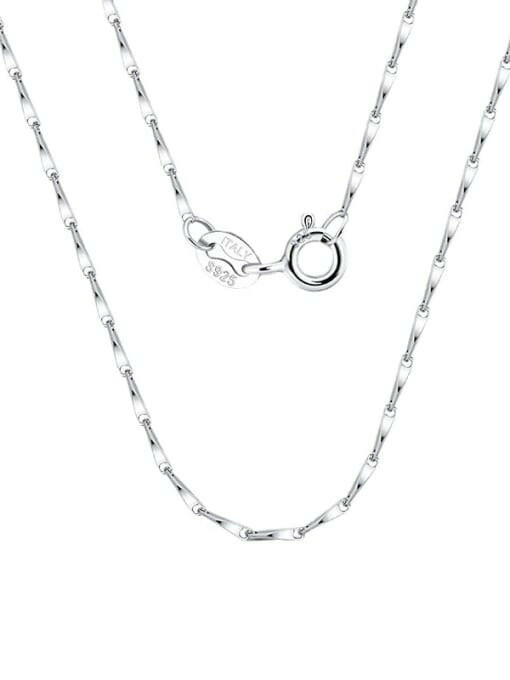 Sterling Silver Melon Seed Chain-Necklaces-Krush Kandy, Women's Online Fashion Boutique Located in Phoenix, Arizona (Scottsdale Area)