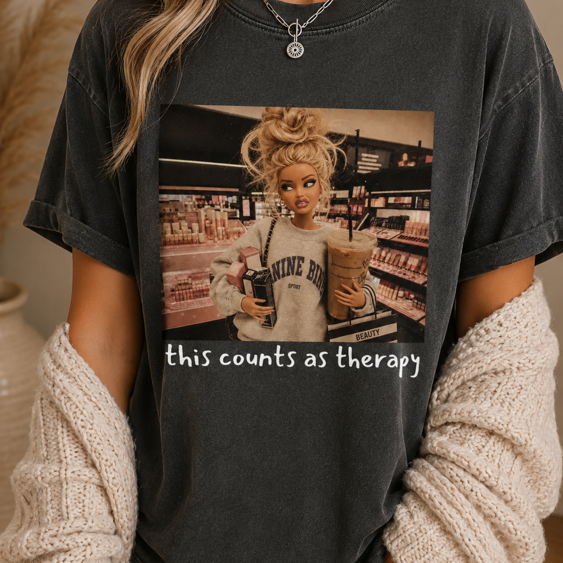 Retail Therapy Graphic Tee
