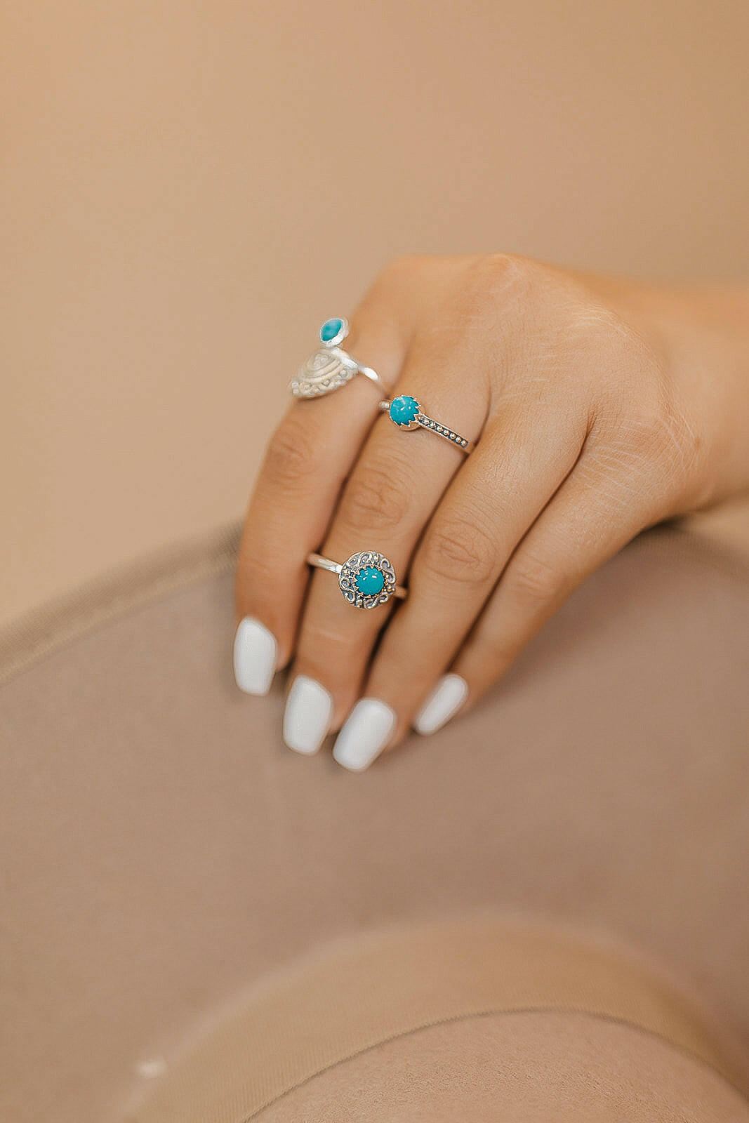 EXCLUSIVE: Free Spirit Sterling Silver Turquoise Ring-Band Rings-Krush Kandy, Women's Online Fashion Boutique Located in Phoenix, Arizona (Scottsdale Area)