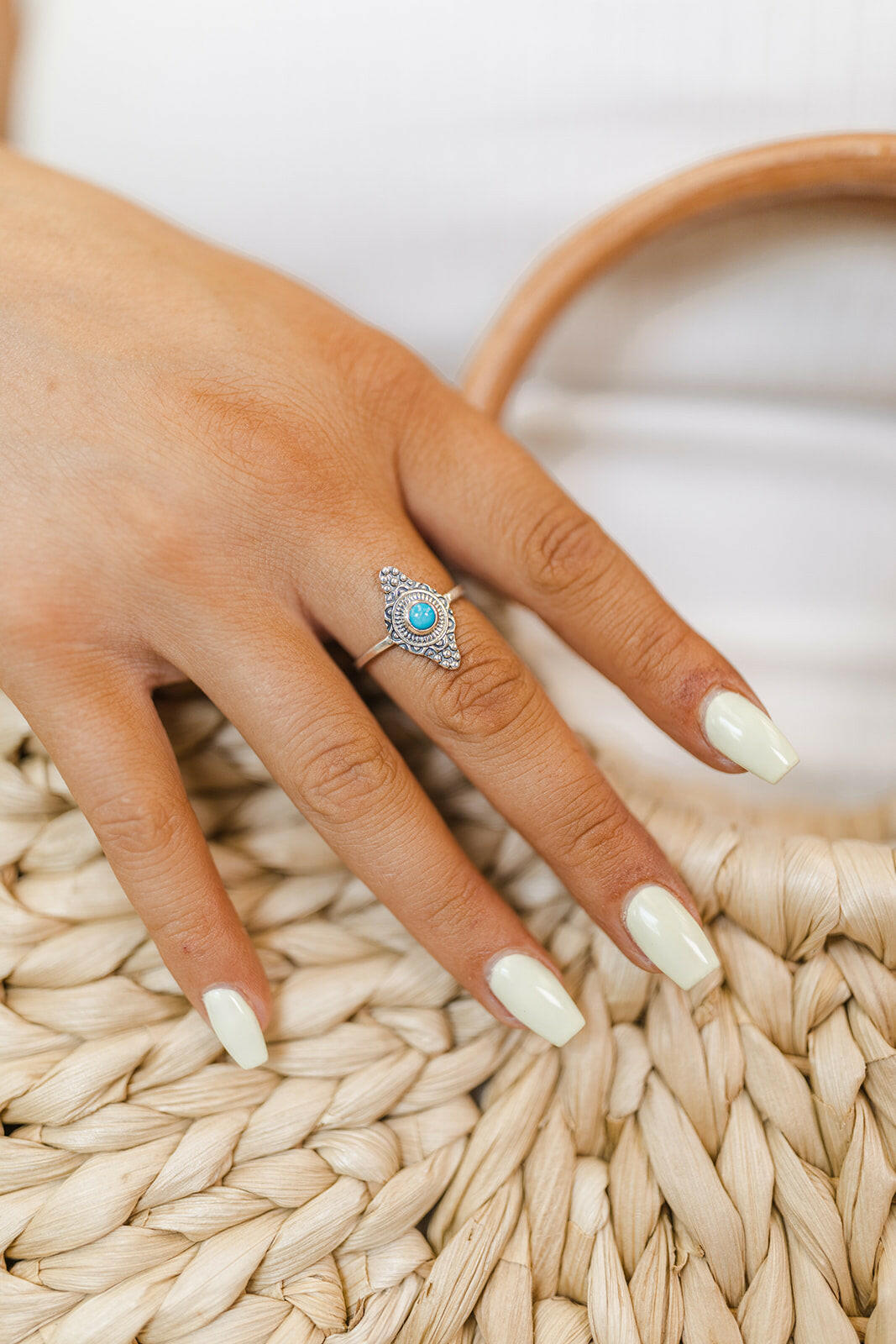 Boho Beautiful Turquoise Ring-Crawler Rings-Krush Kandy, Women's Online Fashion Boutique Located in Phoenix, Arizona (Scottsdale Area)