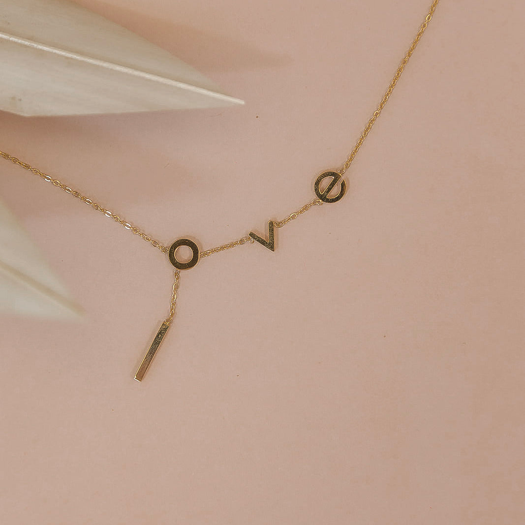 LOVE Necklace-Necklaces-Krush Kandy, Women's Online Fashion Boutique Located in Phoenix, Arizona (Scottsdale Area)