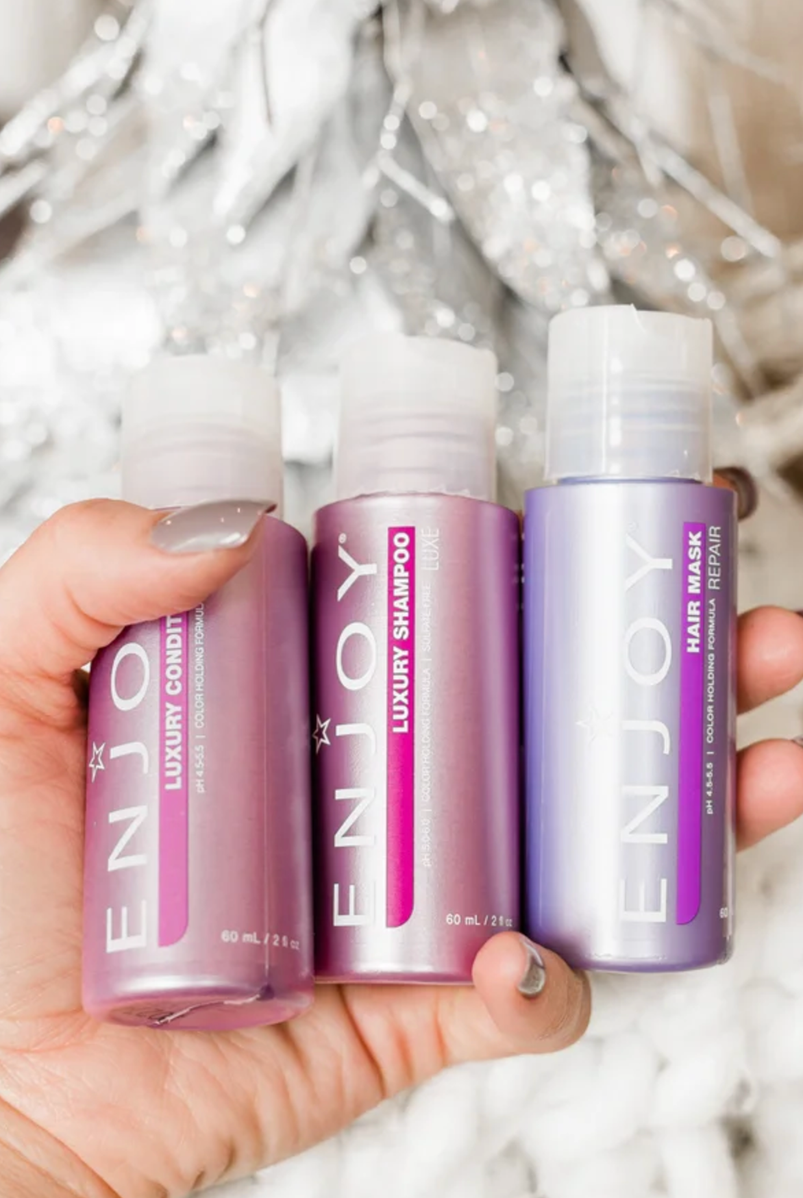 ENJOY TRAVEL 3 Piece Set-Hair Care-Krush Kandy, Women's Online Fashion Boutique Located in Phoenix, Arizona (Scottsdale Area)
