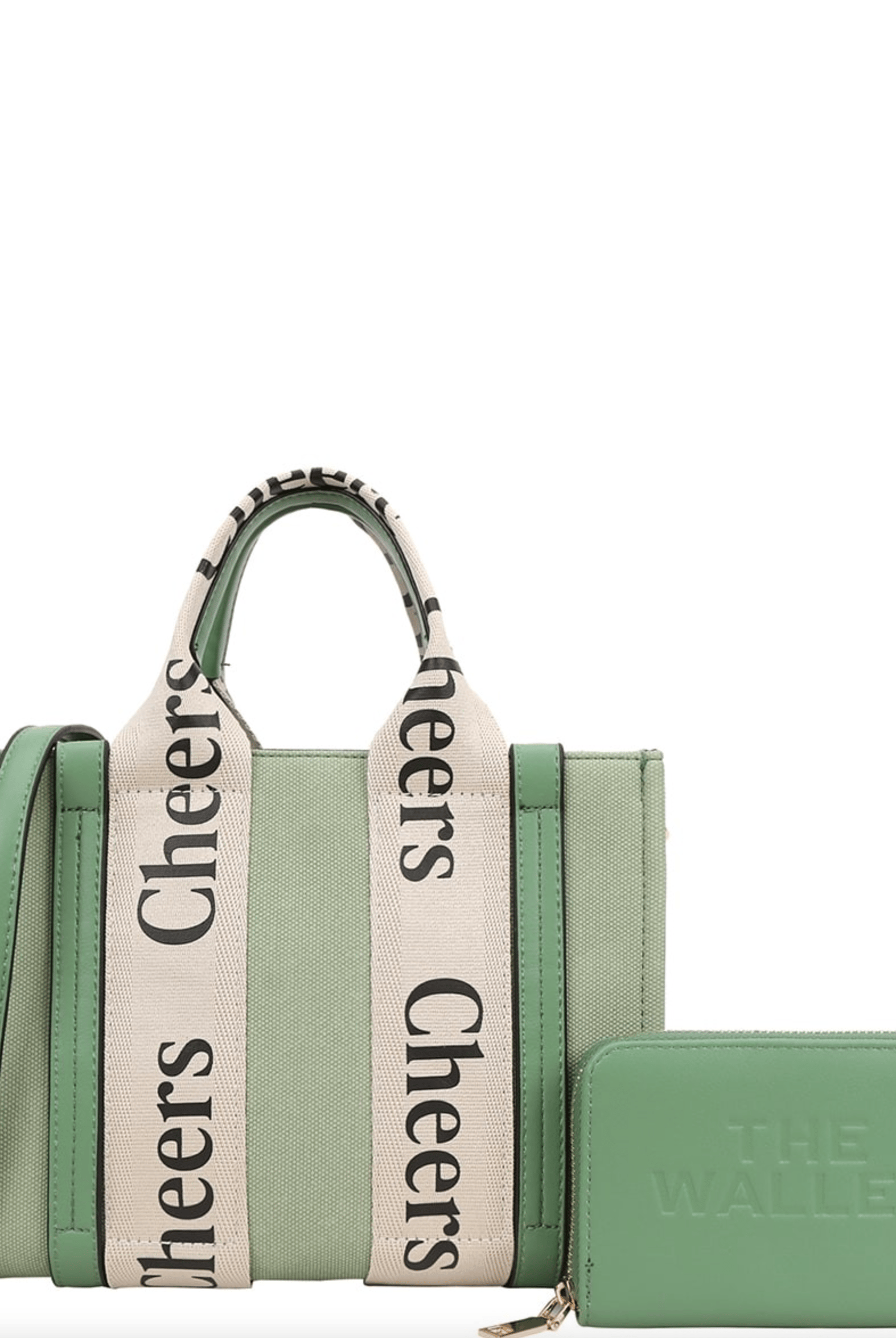 Cheers (Tote Bag) Shoulder Bag With Wallet Set-Purses & Bags-Krush Kandy, Women's Online Fashion Boutique Located in Phoenix, Arizona (Scottsdale Area)
