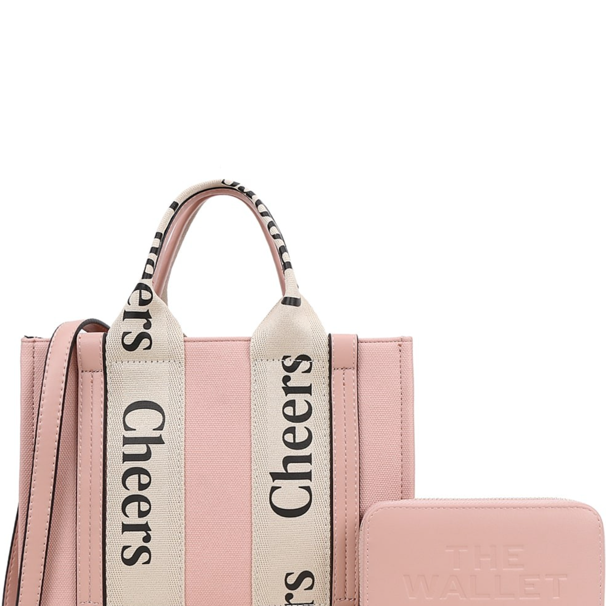 Cheers (Tote Bag) Shoulder Bag With Wallet Set-Purses & Bags-Krush Kandy, Women's Online Fashion Boutique Located in Phoenix, Arizona (Scottsdale Area)