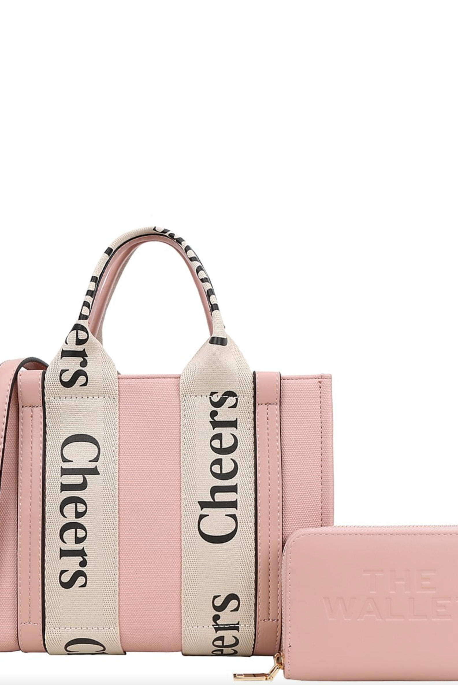 Cheers (Tote Bag) Shoulder Bag With Wallet Set-Purses & Bags-Krush Kandy, Women's Online Fashion Boutique Located in Phoenix, Arizona (Scottsdale Area)