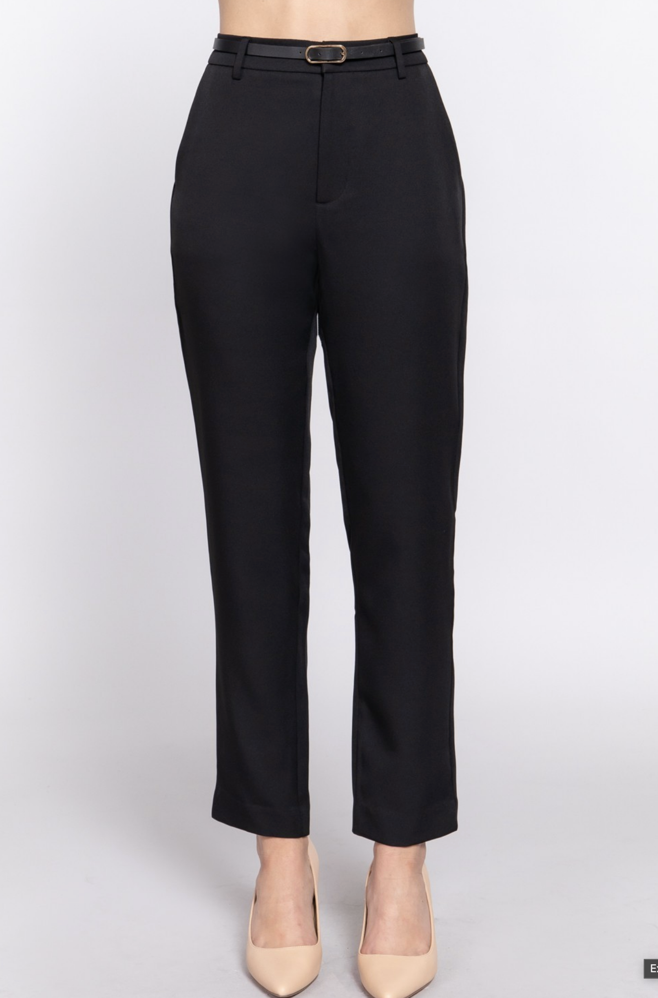 Belted Perfection High Waist Pants-Pants-Krush Kandy, Women's Online Fashion Boutique Located in Phoenix, Arizona (Scottsdale Area)