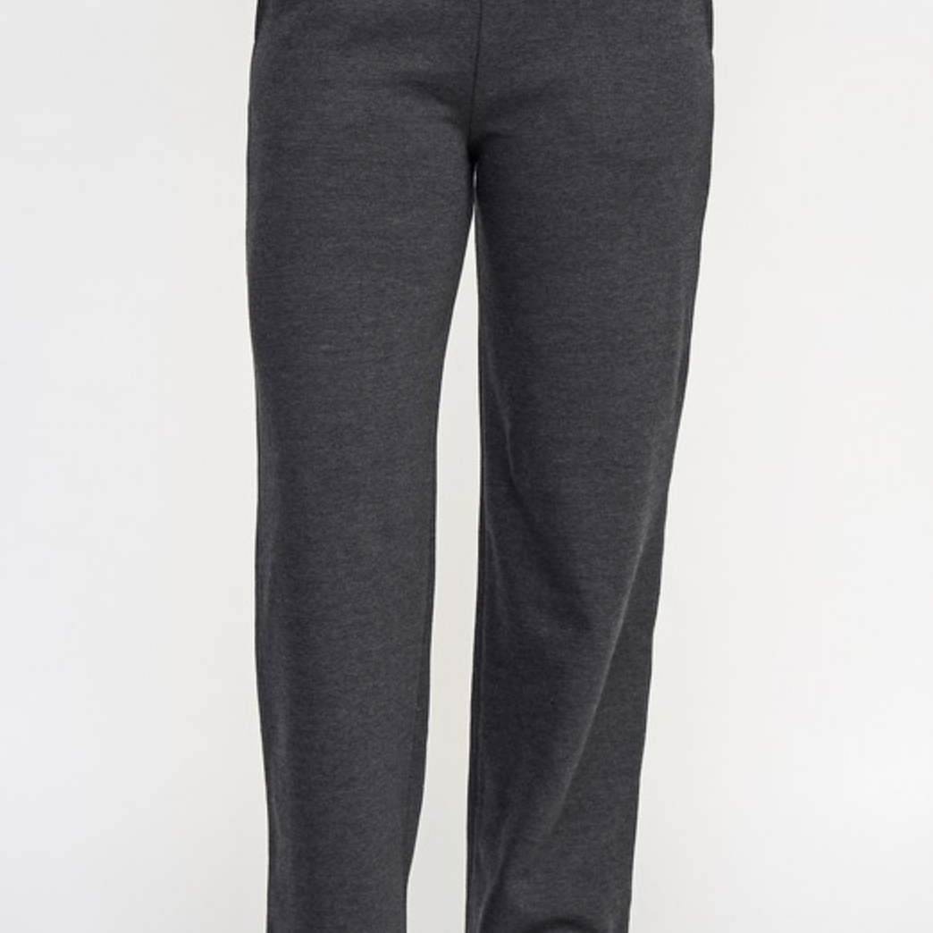 Fleece Straight Leg Joggers-Joggers-Krush Kandy, Women's Online Fashion Boutique Located in Phoenix, Arizona (Scottsdale Area)