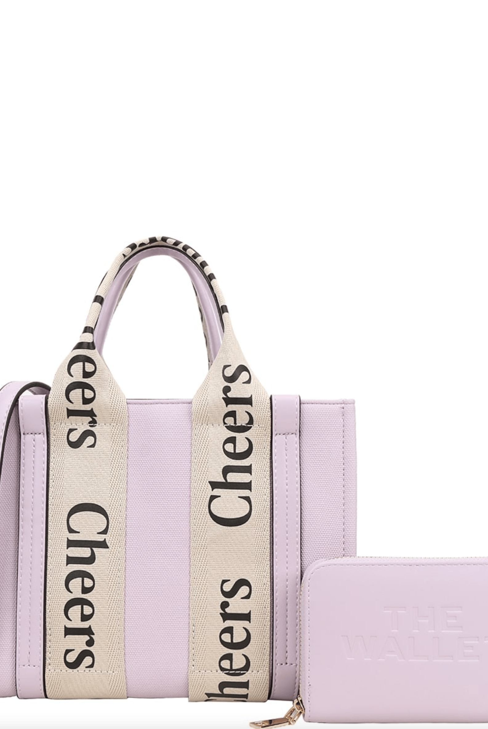 Cheers (Tote Bag) Shoulder Bag With Wallet Set-Purses & Bags-Krush Kandy, Women's Online Fashion Boutique Located in Phoenix, Arizona (Scottsdale Area)