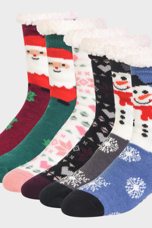 Sherpa Lined WINTER SOCKS-Socks-Krush Kandy, Women's Online Fashion Boutique Located in Phoenix, Arizona (Scottsdale Area)