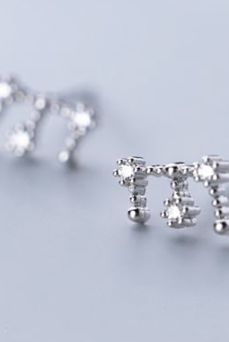 925 Sterling Silver CZ Constellation Stud Earrings-Earrings-Krush Kandy, Women's Online Fashion Boutique Located in Phoenix, Arizona (Scottsdale Area)