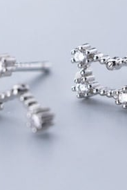 925 Sterling Silver CZ Constellation Stud Earrings-Earrings-Krush Kandy, Women's Online Fashion Boutique Located in Phoenix, Arizona (Scottsdale Area)