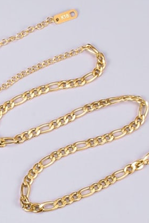She's So Chic Gold Chain Necklace-Necklaces-Krush Kandy, Women's Online Fashion Boutique Located in Phoenix, Arizona (Scottsdale Area)
