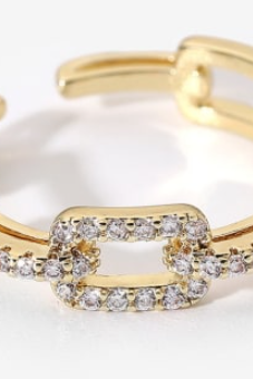 CZ Get The Party Started Band Ring-Krush Kandy, Women's Online Fashion Boutique Located in Phoenix, Arizona (Scottsdale Area)