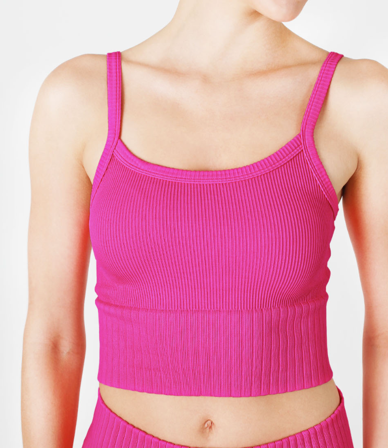 NIKI BIKI Wide Ribbed Band Tank Top-Tanks-Krush Kandy, Women's Online Fashion Boutique Located in Phoenix, Arizona (Scottsdale Area)