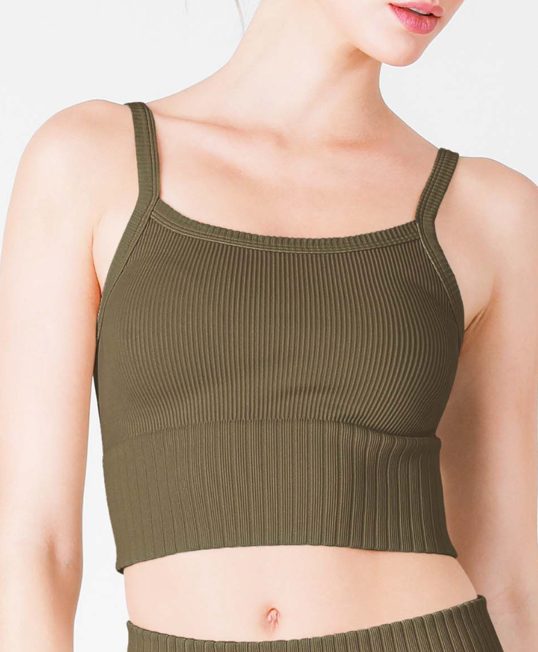 NIKI BIKI Wide Ribbed Band Tank Top-Tanks-Krush Kandy, Women's Online Fashion Boutique Located in Phoenix, Arizona (Scottsdale Area)