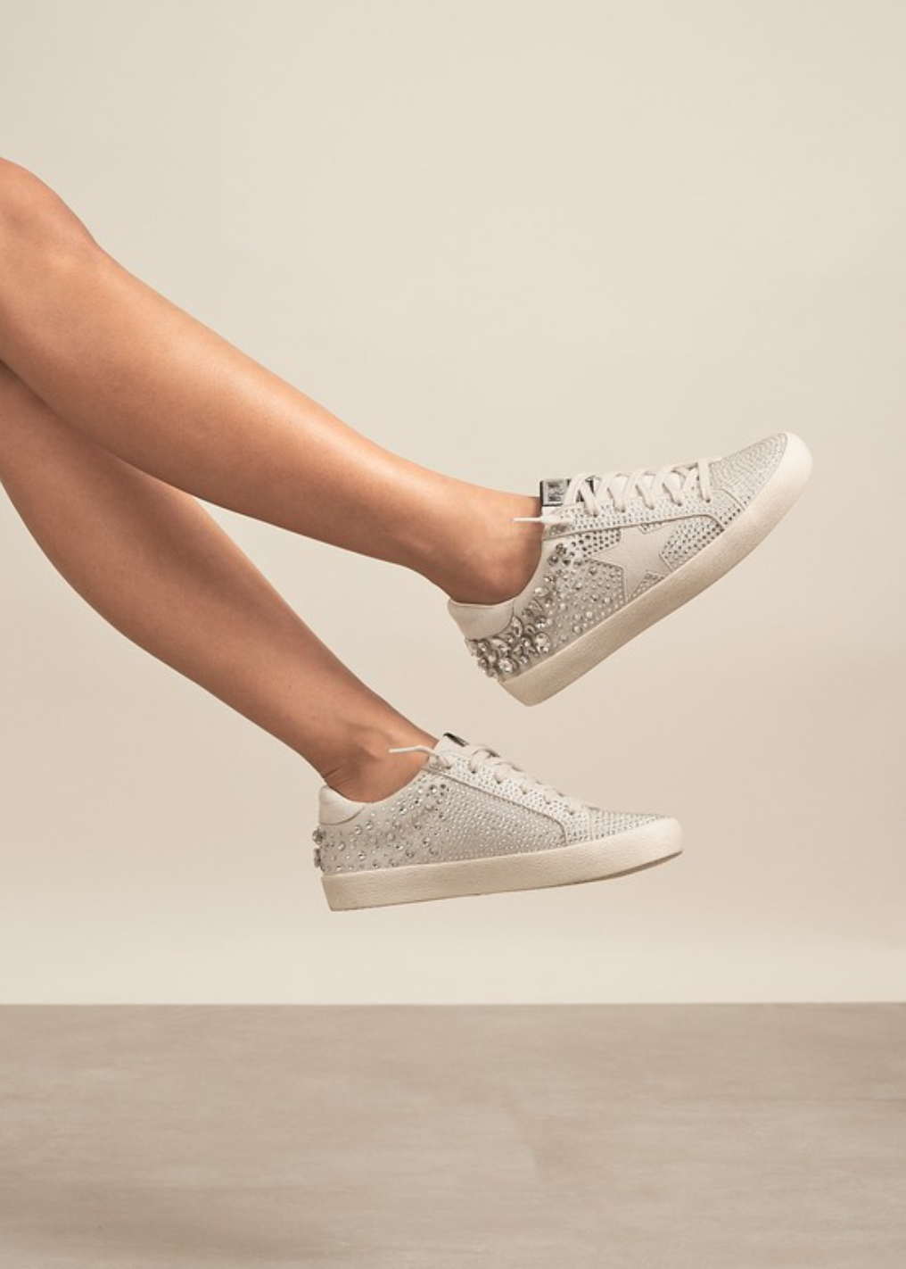 Glam Rhinestone Star Sneaker-Sneakers-Krush Kandy, Women's Online Fashion Boutique Located in Phoenix, Arizona (Scottsdale Area)